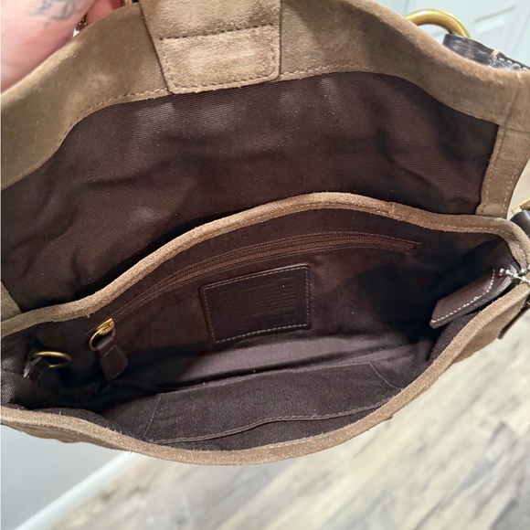 Coach legacy soho Suede Buckle Shoulder Bag in Brown vintage - Picture 6 of 7